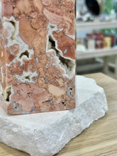 Load image into Gallery viewer, Pink Blossom Agate Tower