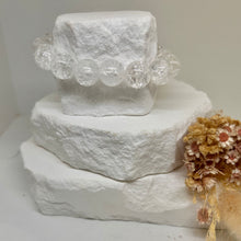 Load image into Gallery viewer, Crackle Quartz 8mm Elastic Bracelet