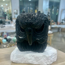 Load image into Gallery viewer, Black Obsidian Eagle Head