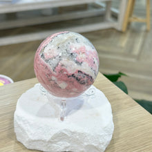 Load image into Gallery viewer, Rhodonite Sphere