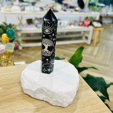 Load image into Gallery viewer, Black Obsidian Point
