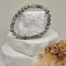 Load image into Gallery viewer, Dalmatian Stone Bracelets