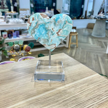 Load image into Gallery viewer, Hemimorphite Heart
