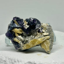 Load image into Gallery viewer, Fluorite with Calcite