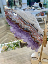 Load image into Gallery viewer, Crazy Lace Amethyst Butterfly