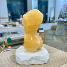 Load image into Gallery viewer, Orange Calcite Lady Body