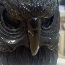 Load image into Gallery viewer, Black Obsidian Eagle Head