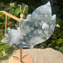 Load image into Gallery viewer, Moss Agate Butterfly