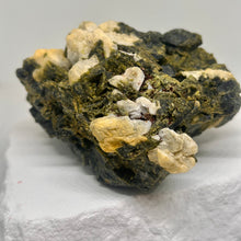 Load image into Gallery viewer, Green Tourmaline & Quartz Cluster