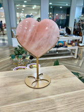 Load image into Gallery viewer, Rose Quartz Heart