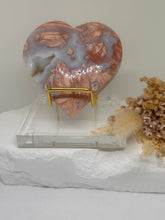 Load image into Gallery viewer, Pink Agate Hearts