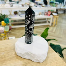 Load image into Gallery viewer, Black Obsidian Point