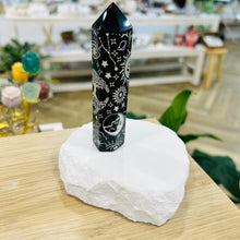 Load image into Gallery viewer, Black Obsidian Point