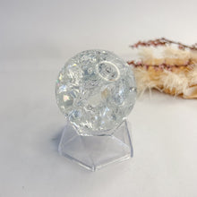 Load image into Gallery viewer, Crackle Quartz Sphere