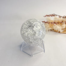 Load image into Gallery viewer, Crackle Quartz Sphere