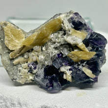 Load image into Gallery viewer, Fluorite with Calcite