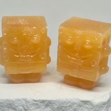 Load image into Gallery viewer, Orange Calcite Sponge Bob