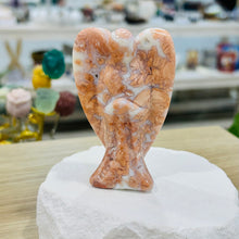 Load image into Gallery viewer, Pink Blossom Agate Angel
