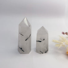 Load image into Gallery viewer, Tourmaline Quartz Point