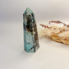 Load image into Gallery viewer, Amazonite & Smokey Quartz Points