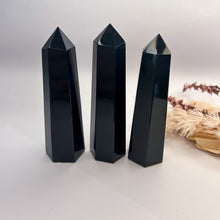 Load image into Gallery viewer, Black Obsidian Point