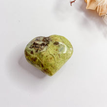Load image into Gallery viewer, Green Opal Heart