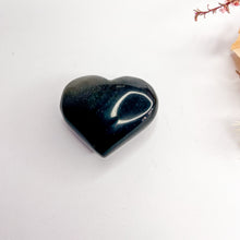 Load image into Gallery viewer, Golden Obsidian Heart