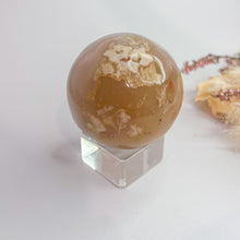 Load image into Gallery viewer, Flower Agate Sphere