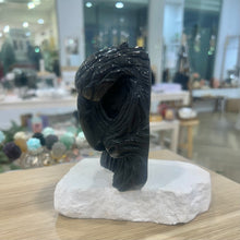 Load image into Gallery viewer, Black Obsidian Eagle Head
