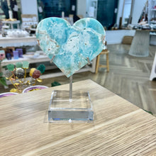 Load image into Gallery viewer, Hemimorphite Heart
