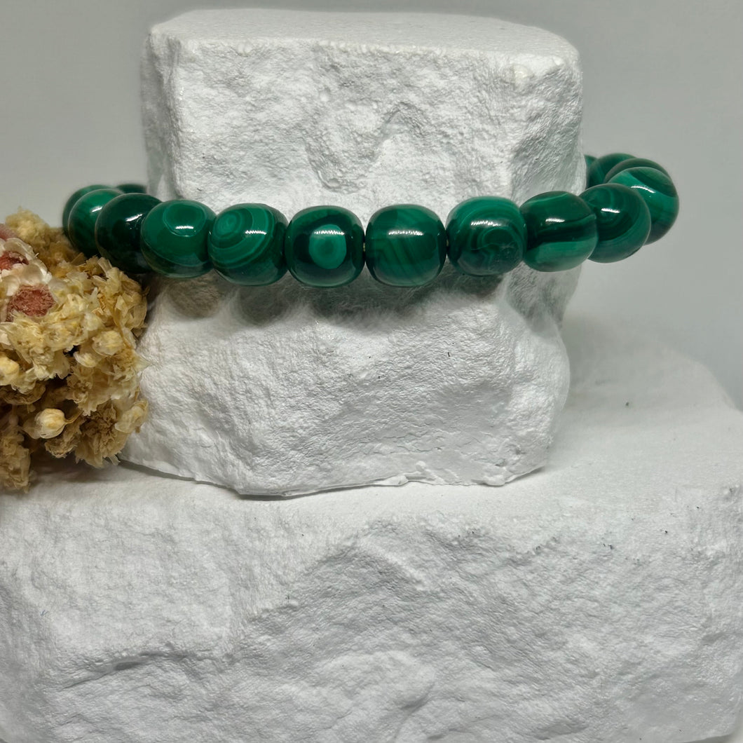 Malachite Elastic Bracelet
