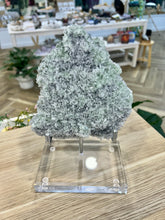 Load image into Gallery viewer, Clear Quartz &amp; Green Fluorite Cluster
