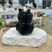 Load image into Gallery viewer, Black Obsidian Owl
