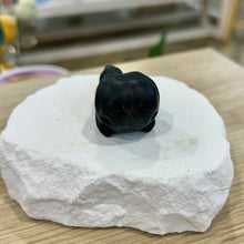 Load image into Gallery viewer, Black Obsidian Crow Skull
