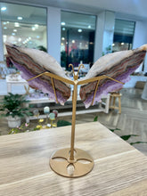 Load image into Gallery viewer, Crazy Lace Amethyst Butterfly
