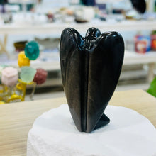 Load image into Gallery viewer, Silver Obsidian Angel
