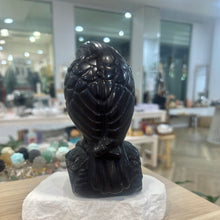 Load image into Gallery viewer, Black Obsidian Crow
