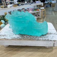 Load image into Gallery viewer, Green Fluorite Dragon
