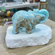 Load image into Gallery viewer, Hemimorphite Elephant
