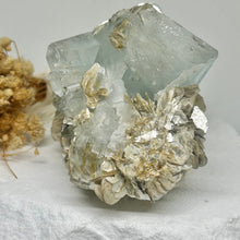 Load image into Gallery viewer, Aquamarine &amp; Mica
