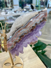 Load image into Gallery viewer, Crazy Lace Amethyst Butterfly
