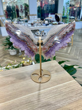 Load image into Gallery viewer, Crazy Lace Amethyst Butterfly
