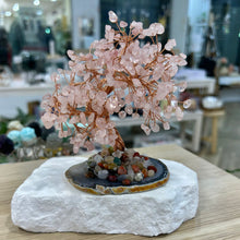 Load image into Gallery viewer, Rose Quartz Prosperity Tree
