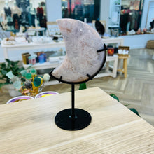 Load image into Gallery viewer, Flower Agate Moon
