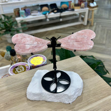 Load image into Gallery viewer, Pink Opal Dragonfly
