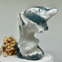 Load image into Gallery viewer, Moss Agate Dolphins
