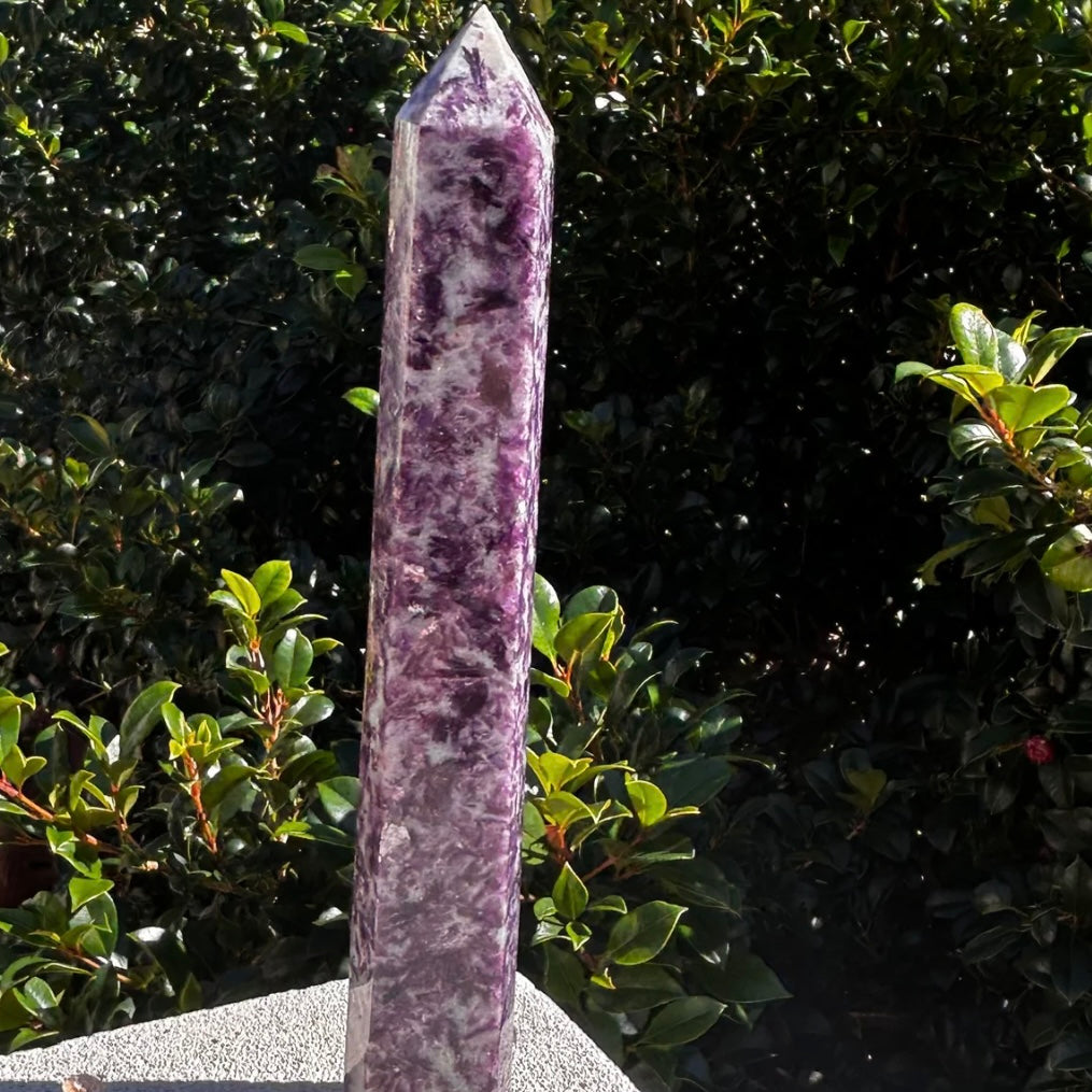 Lepidolite Tower