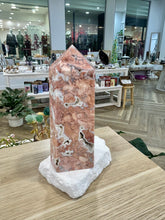 Load image into Gallery viewer, Pink Blossom Agate Tower
