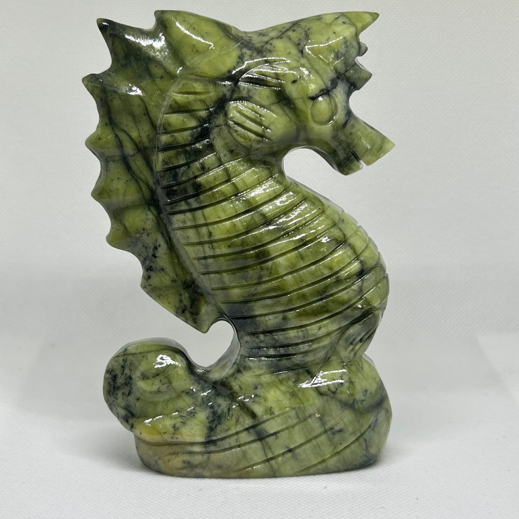 Green Jade Seahorse