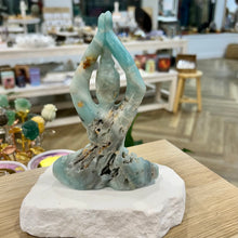 Load image into Gallery viewer, Amazonite Yoga Goddess
